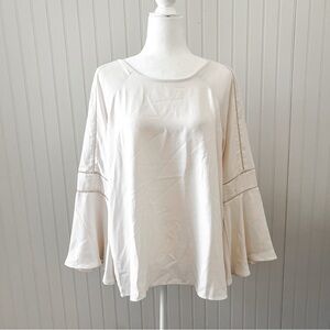 LOFT Bell Sleeve Blouse